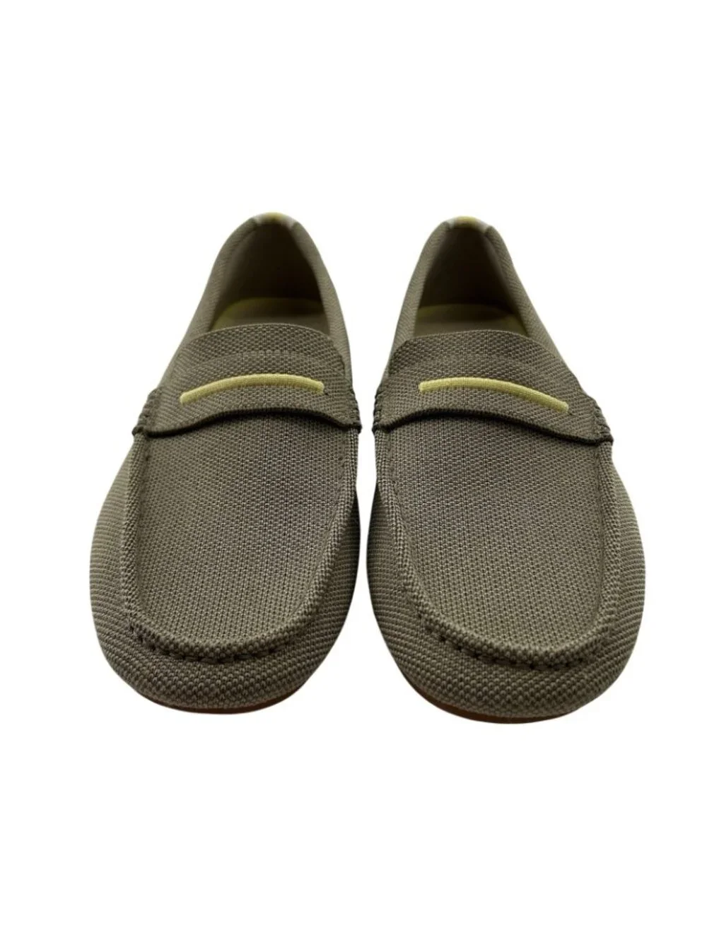 Rothy's The Driver Loafers Shoes Womens 11.5 US Tan Yellow Driving Slip On